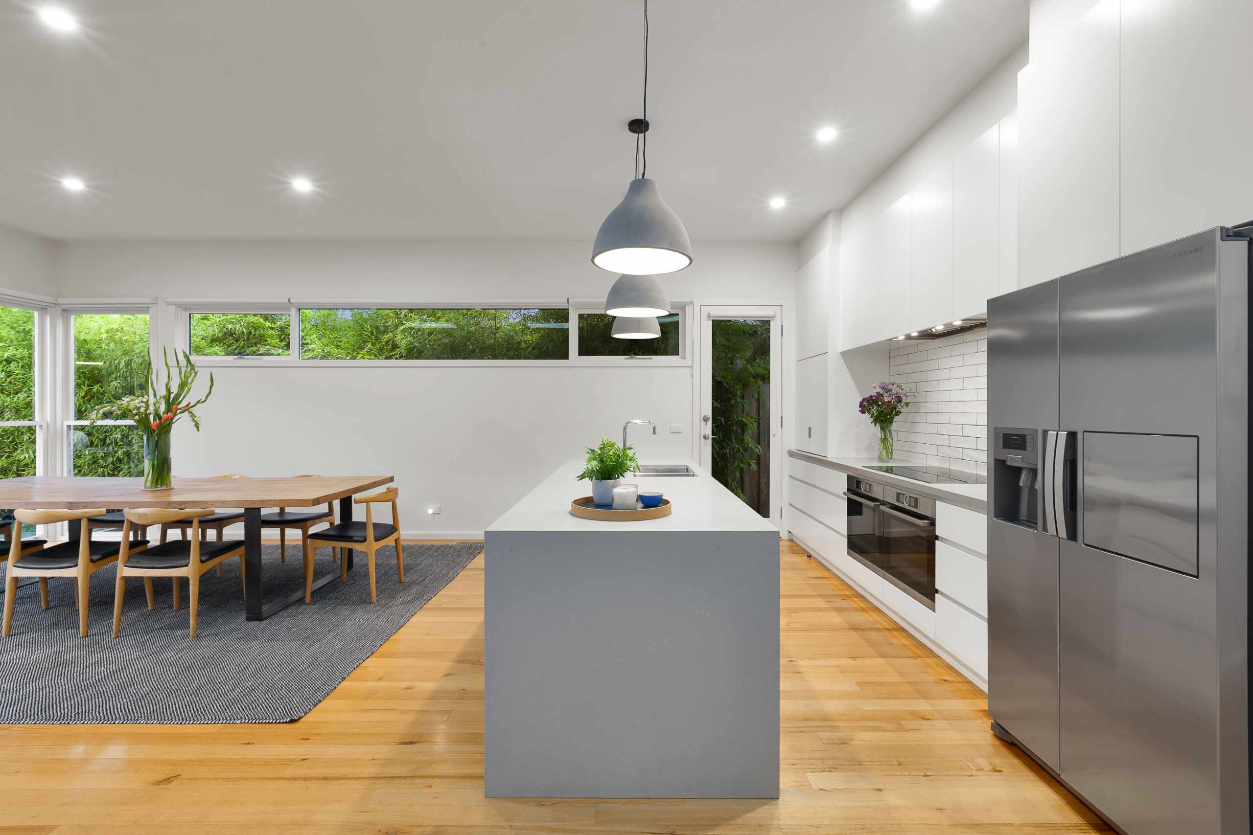 Extension/ Renovation Caulfield North kitchen and dining