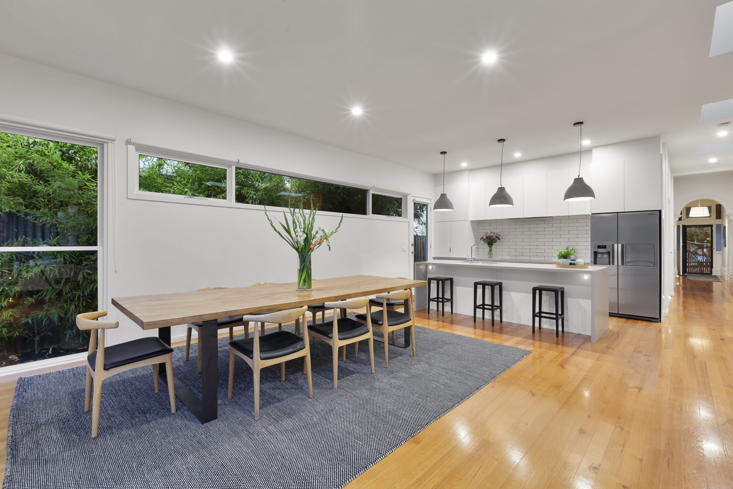 Extension/ Renovation Caulfield North kitchen and dining